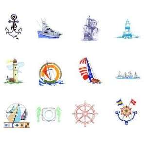  Brother/Babylock Embroidery Machine Card JUMBO NAUTICAL 