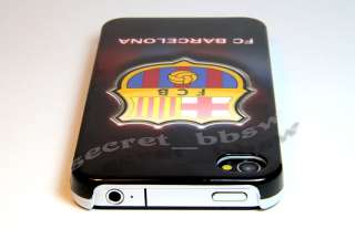 Barcelona FC FCB iPhone 4 OS 4th Cover Case Back Skin Housing Football 