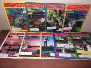   magazines*COMPLETE YEAR*(MISSING FEBUARY)1991 BASS BOAT REVIEW*R