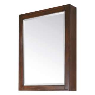  solid wood in Tobacco finish Beveled mirror Two glass shelves Wood 