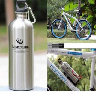 2012 Cycling Bike Bicycle Stainless steel 750ML Water Bottle  