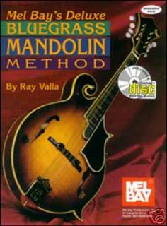 Deluxe Bluegrass Mandolin Instruction Book & CD 796279072137  