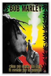 COLLEGE DORM ROOM POSTER PRINT Bob Marley Herb  