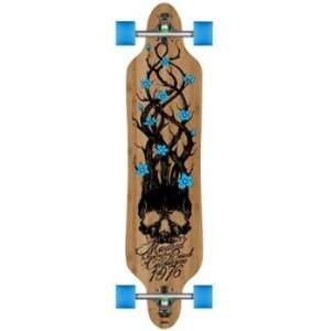  Madrid Bones Bamboo Drop thru 38 Skateboard Longboard 