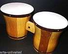 New Green Music Tunable Bongo Drum Wood bongos drums  