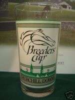 1991 BREEDERS CUP GLASS ~ HORSE RACING CHURCHILL DOWNS  