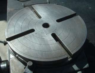 GENUINE BRIDGEPORT 12 INDEXING ROTARY TABLE & DIVIDING PLATES 