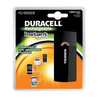 Duracell Instant USB Charger with Lithium Ion Battery/Includes 