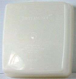 SQUARE A WAY Tupperware container #670 Semi Sheer w/CLEAR Seal #671 