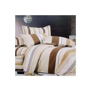 Blancho Bedding   [Shale] Luxury 5PC Comforter Set Combo 300GSM (King 