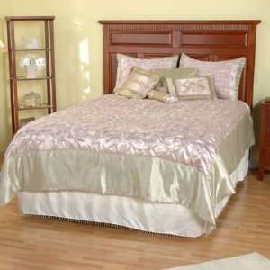    Seven Piece Hand Knotted & Tufted Bedding Ensemble