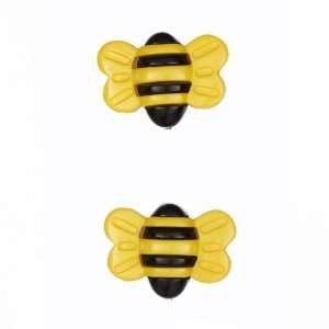  Novelty Button 1 Big Bumble Bee Yellow By The Each Arts 