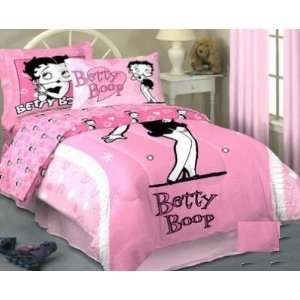 Betty Boop Twin Bed Sets with Curtains 