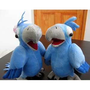   de Janiero Male & Female Pair Couple Set Plush Bird Doll Toys & Games