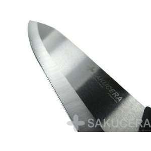  6 Inch Sakucera Black Ceramic Knife Chefs Bread Cutlery 