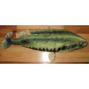  Large Mouth Bass Fish Pillow Body Pillow 