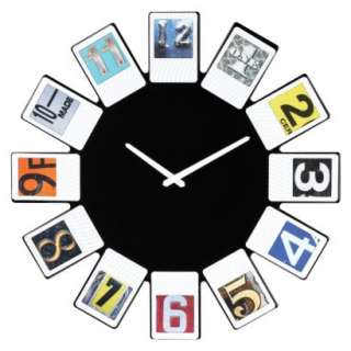 Home® Magnetic Photo Frame Wall Clock.Opens in a new window