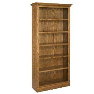 84 Solid Oak Britania Bookcase by A & E Wood Designs 