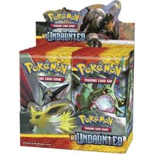    Pokemon Undaunted (HS3) Booster Box ( 36 packs ) Toys & Games