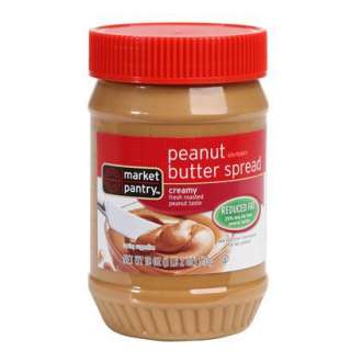 Market Pantry® Reduced Fat Creamy Peanut Butter   18 ozOpens in a 