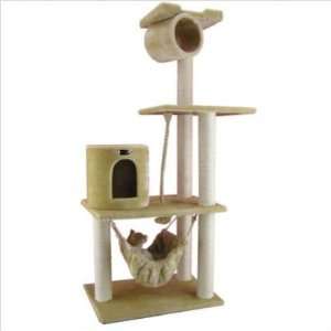 62 Cat Tree Condo Furniture Scratch Post Pet House B 814836013826 