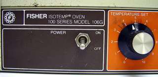 Fisher Isotemp Oven 100 Series Model 160G Environmental Chamber  