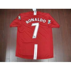    09 MANCHESTER UNITED HOME JERSEY RONALDO (SIZE L)