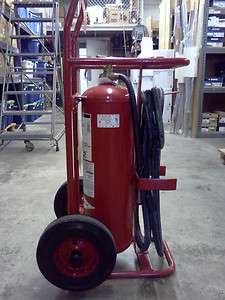  50lb. Wheeled Stored Pressure Dry Chemical Fire Extinguisher  