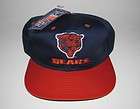 Vintage OFFICIAL CHICAGO BEARS HAT CAP by LOGO 7 NWT Payton 