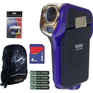  Vivitar 850W 8.1MP Underwater Digital Video Camcorder With 