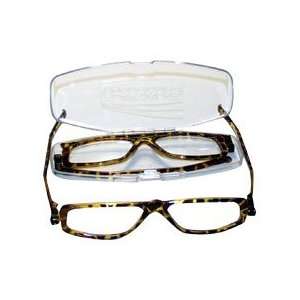   Glasses,1/2 Eye, 2.5 Magnification/Diopter,Tortoise Electronics