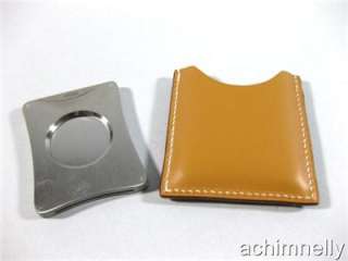 AUTHENTIC HERMÈS CIGAR CUTTER WITH HERMES LEATHER CASE  