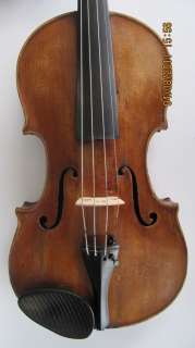 Fine old 19th Century German Violin unlabeled c 1840  