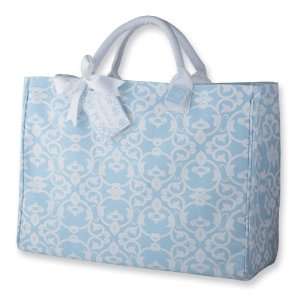  Damask Canvas Tote with Bridesmaid bag Jewelry