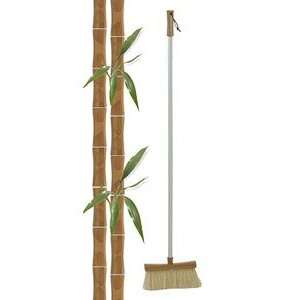  Bamboo Broom with Palmyra Bristles (Bamboo) (54H x 12W 