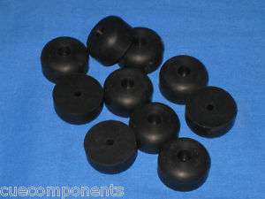 Cue Components Pool Cue Rubber Bumpers Style (A) X 10  