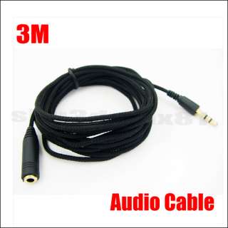 3M 10ft 3.5mm STEREO HEADPHONE EXTENSION CORD CABLE S34  