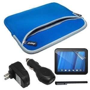   Charger + Rapid Car Charger + Stylus Pen for HP Touchpad 9.7 Tablets