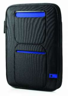  HP Tablet Sleeve   Black with Blue Trim Electronics