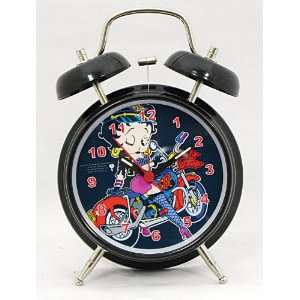  Bell Alarm Clock   Biker Betty Boop