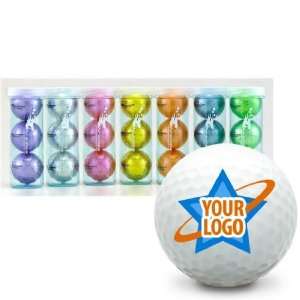  Chromax Metallic I Logo Golf Balls   Metallic Purple 