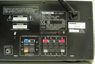 NICE* Thomson Home Theater A/V Receiver DPL 550HT 300W  