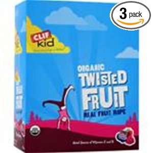 Clif Kids Twist Fruit   Mix Berry Flavor, 6 Count (Pack of 3)