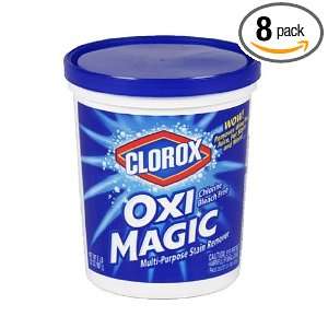 Clorox Oxi Magic Multi purpose Powder Stain Remover, 32 Ounce Plastic 