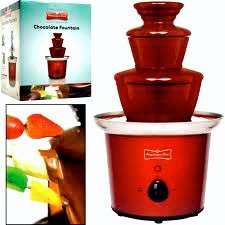 NEW* Party CHOCOLATE FOUNTAIN Waterfall Red Machine Kitchen Fruit 