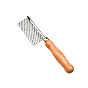  Safari Grooming 7 Inch Comb for Dogs, Wood Handle Pet 