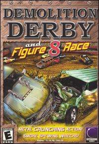 Demolition Derby & Figure 8 Race PC CD car smashem up arena 