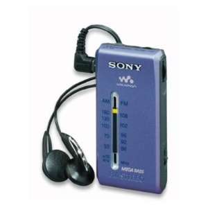   Compact Radio Walkman with Sony MDR Fontopia Ear Bud (Blue) Office