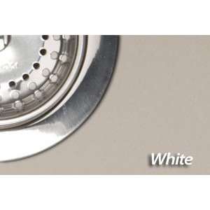 White Granite/Quartz Composite Undermount Kitchen Sink 