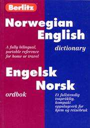Norwegian English Dictionary Phrase Book Berlitz 99 9782831563824 
